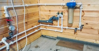 Разводка труб в частном доме в Белогорске – водоснабжение, отопление, канализация от 2077 руб.