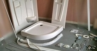 Установка душевой кабины Белогорск, цена от 3001 руб.